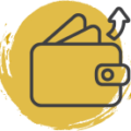 Maintains daily expense icon