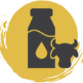 Milk produced & sold Icons
