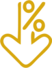low milk prices icon